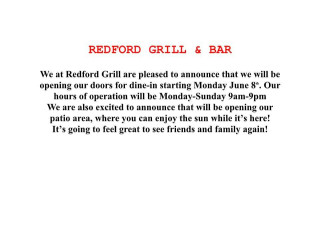 Redford Grill