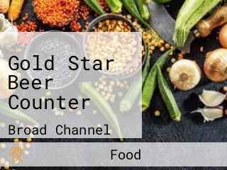 Gold Star Beer Counter