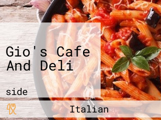 Gio's Cafe And Deli