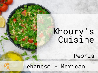 Khoury's Cuisine