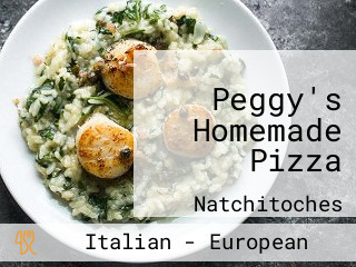 Peggy's Homemade Pizza