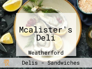 Mcalister's Deli