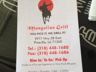 Genghis Mongolian Grill Sushi