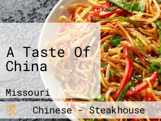 A Taste Of China