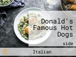 Donald's Famous Hot Dogs