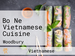 Bo Ne Vietnamese Cuisine