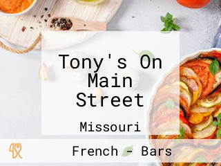 Tony's On Main Street