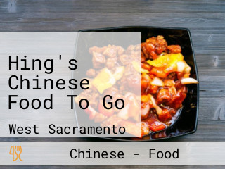 Hing's Chinese Food To Go