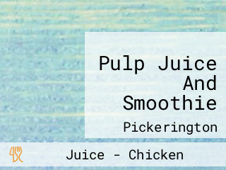 Pulp Juice And Smoothie