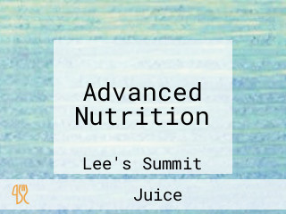 Advanced Nutrition