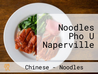 Noodles Pho U Naperville