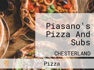 Piasano's Pizza And Subs