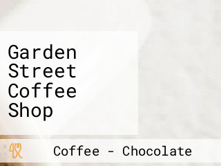 Garden Street Coffee Shop