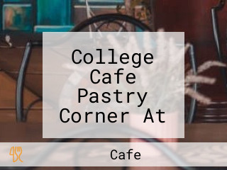 College Cafe Pastry Corner At Edmonds College