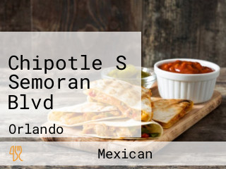 Chipotle S Semoran Blvd