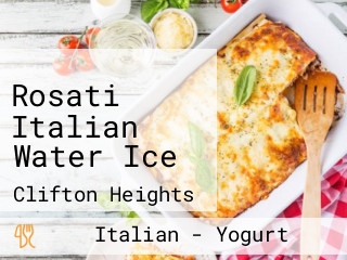 Rosati Italian Water Ice