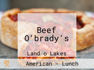 Beef O'brady's