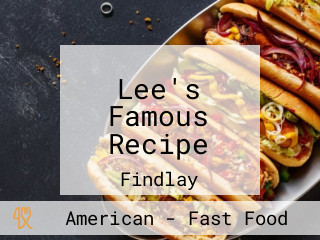 Lee's Famous Recipe