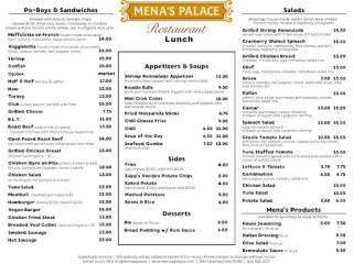 Mena's Palace Phone Number, Reservations, Reviews