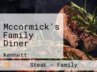 Mccormick's Family Diner