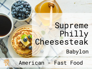 Supreme Philly Cheesesteak