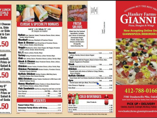 Gianni's Pizza Hankey Farms/oakdale