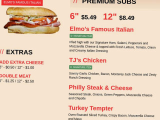 Elmo's Pizza Subs