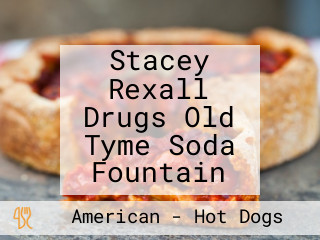 Stacey Rexall Drugs Old Tyme Soda Fountain