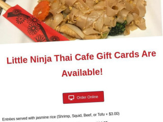 Little Ninja Thai Japanese Food And Cafe