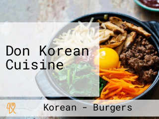 Don Korean Cuisine