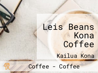 Leis Beans Kona Coffee