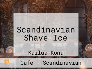 Scandinavian Shave Ice