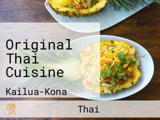 Original Thai Cuisine