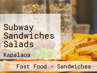 Subway Sandwiches Salads