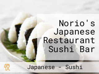 Norio's Japanese Restaurant Sushi Bar