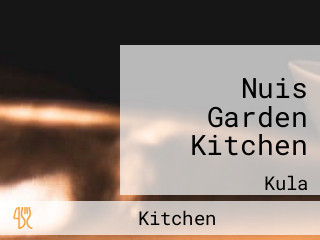 Nuis Garden Kitchen