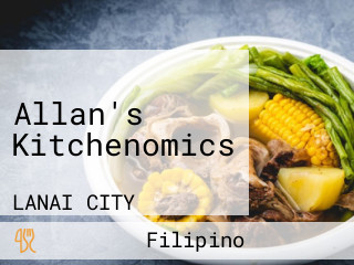 Allan's Kitchenomics