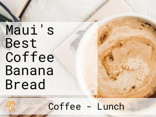 Maui's Best Coffee Banana Bread