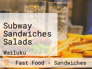 Subway Sandwiches Salads