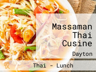 Massaman Thai Cusine