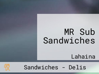 MR Sub Sandwiches