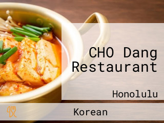 CHO Dang Restaurant