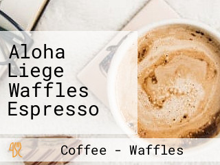 Aloha Liege Waffles Espresso