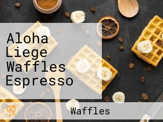 Aloha Liege Waffles Espresso