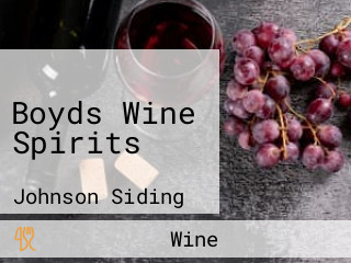 Boyds Wine Spirits