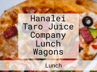 Hanalei Taro Juice Company Lunch Wagons