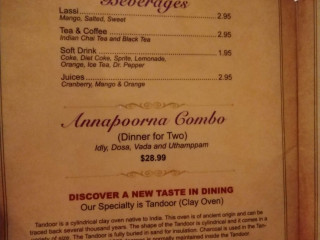 Annapoorna Indian Cuisine