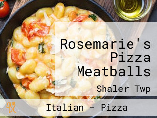 Rosemarie's Pizza Meatballs