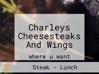 Charleys Cheesesteaks And Wings