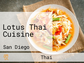 Lotus Thai Cuisine